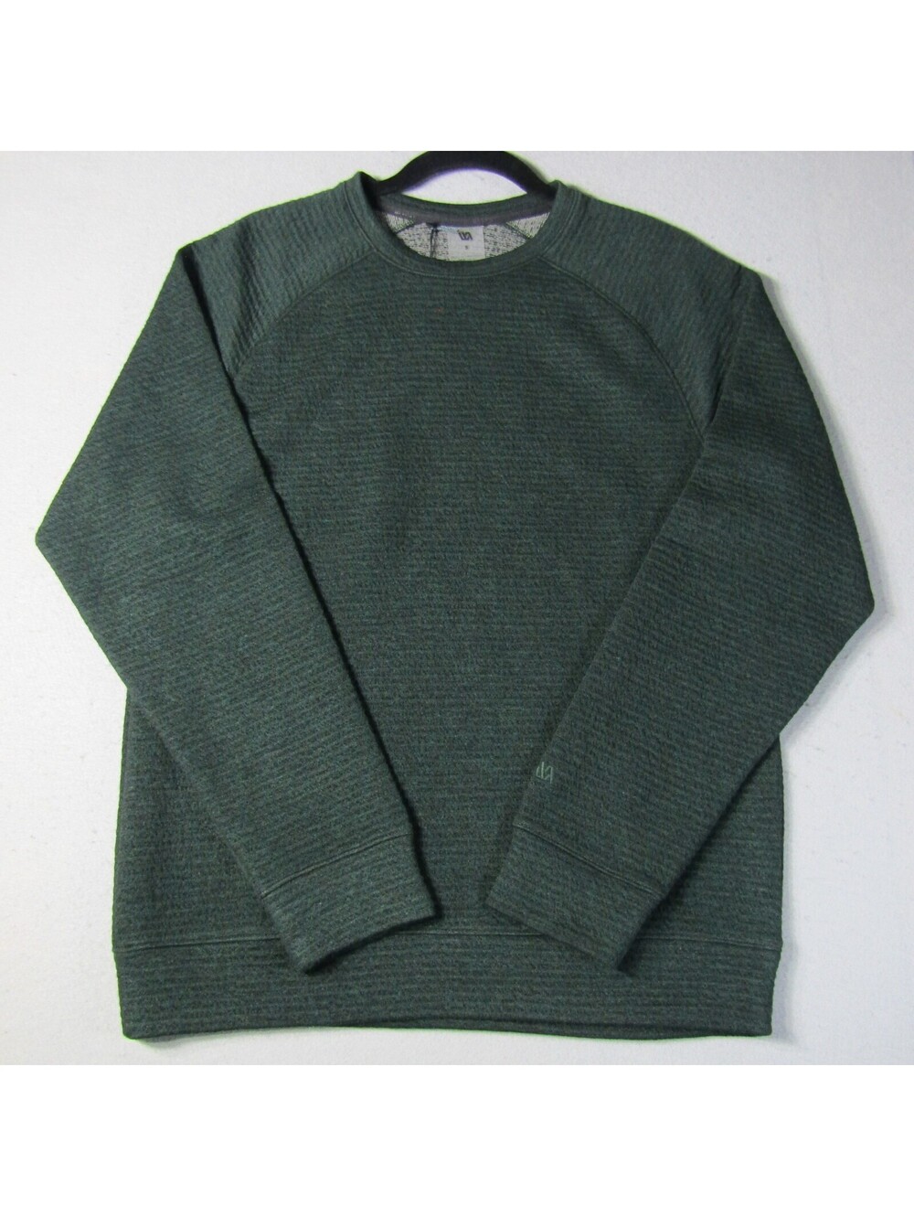 NWT VRST Recharge Lunar Crew Sweatshirt Men's S Olive Shadow Heather